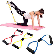 Load image into Gallery viewer, Yoga Resistance Bands Elastic Band Sports Exercise Puller 8-shaped